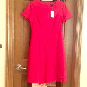 NWT cherry red Banana Republic timeless dress